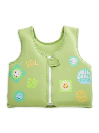 Sunnylife Little Kid's 2-3 Smiley Sol Vest In Neutral