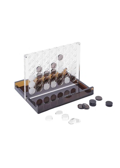 Sunnylife Lucite 4 In Row Whiskey Noir