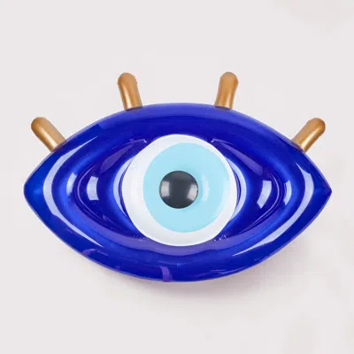 Sunnylife Luxe Lie-on Float Greek Eye Blue