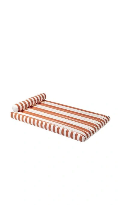 Sunnylife Luxe Lilo In Orange