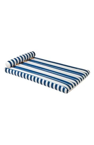 Sunnylife Luxe Lilo Inflatable Pool Float In Blue