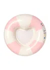 Sunnylife Luxe Tube Pool Ring Stole My Heart Pink Stripe