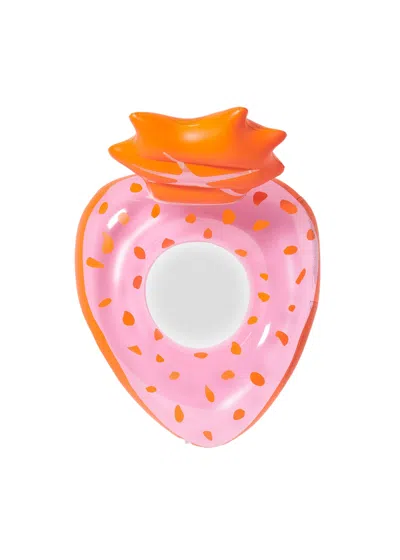 Sunnylife Luxe Tube Pool Ring Strawberry Pink