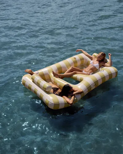 Sunnylife Luxe Twin Inflatable Hammock Float In Multi