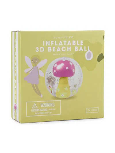 Sunnylife Kids' Mima The Fairy 3d Inflatable Beach Ball In Multi