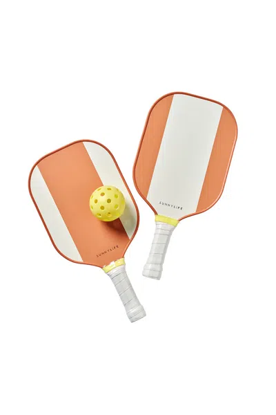 Sunnylife Pickleball Set Tierra Clay In Multi