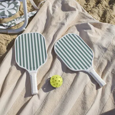Sunnylife Pickleball Set Vacay Olive In Multi