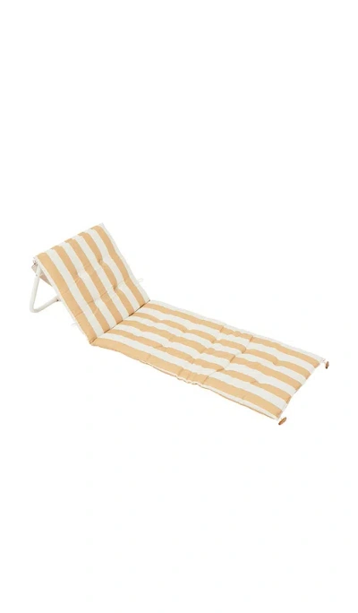 Sunnylife Reclining Beach Chair In Mango Bay