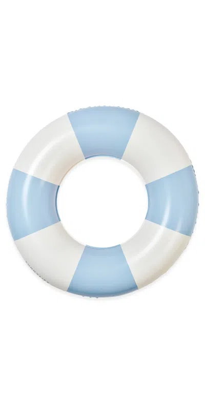 Sunnylife Slim Tube Pool Ring Med Blue