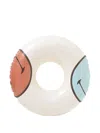 Sunnylife Smiley Face-print Pool Ring In Multi