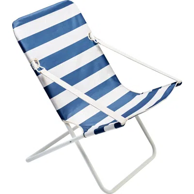 Sunnylife Stripe Sun Chair In Blue