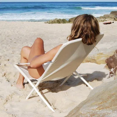 Sunnylife Sun Chair: Casa Cream In White