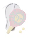 Sunnylife Sun Face-print Beach Bats In Pink