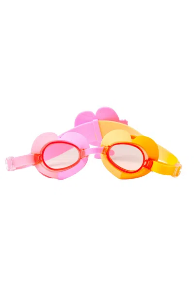 Sunnylife Swimming Goggles Poppy The Peach Multi In Pink