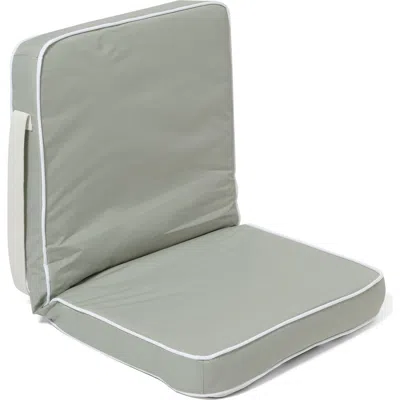 Sunnylife Take Anywhere Folding Chair In La Palma Sage Stripe