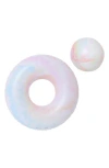 Sunnylife Tube Pool Ring & Ball Set In Multi