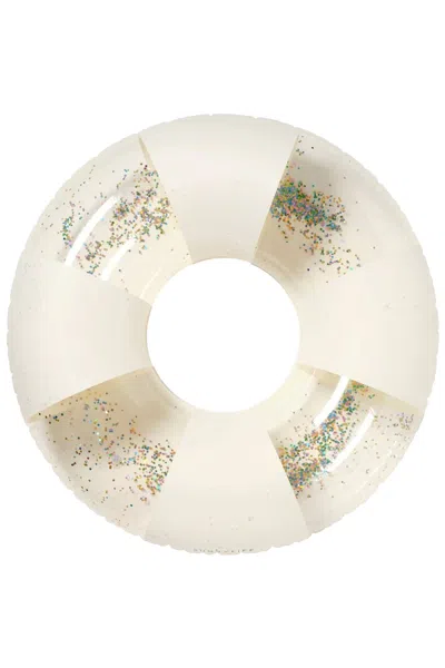 Sunnylife Tube Pool Ring Cotton Candy Stripe In Multi