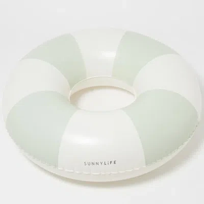 Sunnylife Tube Pool Ring In Green