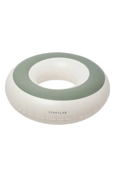 Sunnylife Tube Pool Ring In White