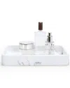 Sunnypoint Organizer Resin Tray In Metallic