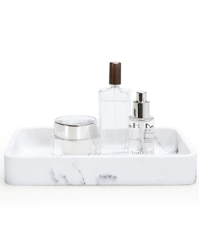 Sunnypoint Organizer Resin Tray In Metallic