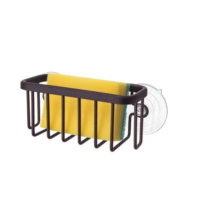 Sunnypoint Rust Kitchen/bathroom Sink Suction Holder For Sponges, Scrubbers, Soap In Oil Rubbed Bronze