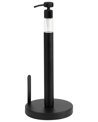 Sunnypoint Tissue Paper Holder With Pump Head In Black