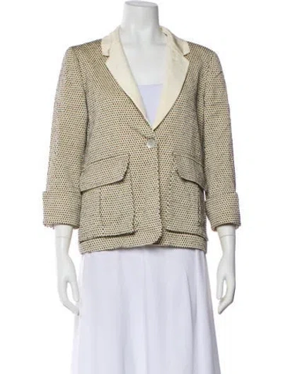 Pre-owned Suno Blazer In Neutral