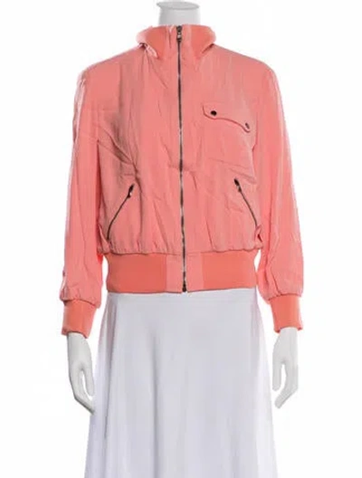 Pre-owned Suno Bomber Jacket In Pink