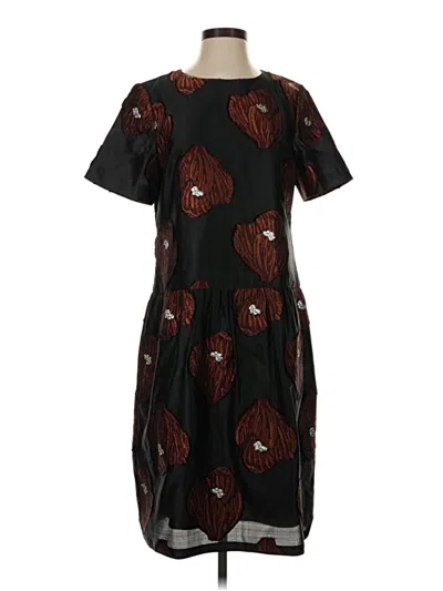 Pre-owned Suno Casual Dress In Brown