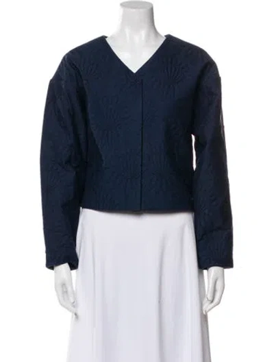 Pre-owned Suno Evening Jacket In Blue