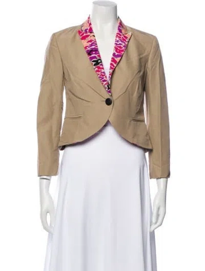 Pre-owned Suno Evening Jacket In Neutral