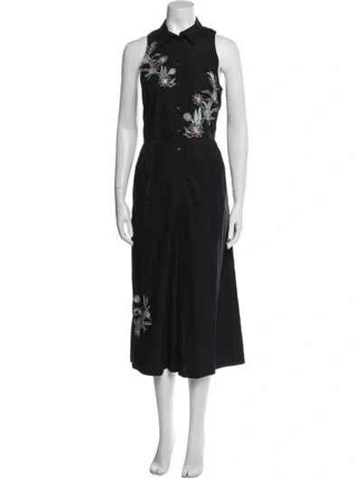 Pre-owned Suno Jumpsuit In Black