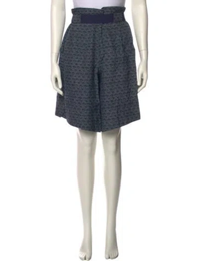 Pre-owned Suno Knee-length Shorts In Blue