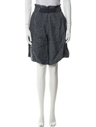 Pre-owned Suno Knee-length Shorts In Blue