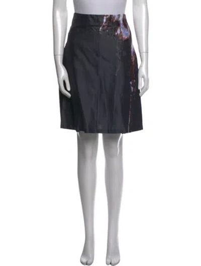 Pre-owned Suno Knee-length Skirt In Gray