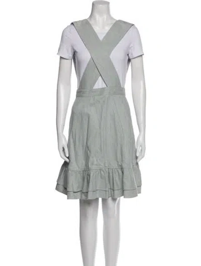 Pre-owned Suno Knee-length Skirt In Neutral