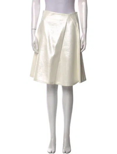 Pre-owned Suno Knee-length Skirt In Neutral