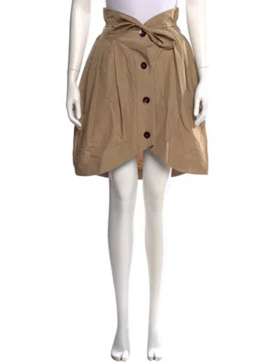 Pre-owned Suno Knee-length Skirt In Neutral