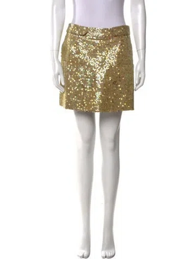 Pre-owned Suno Mini Shorts In Blue