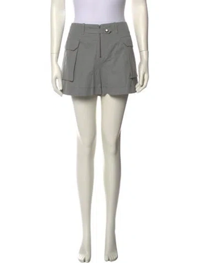 Pre-owned Suno Mini Shorts In Gray