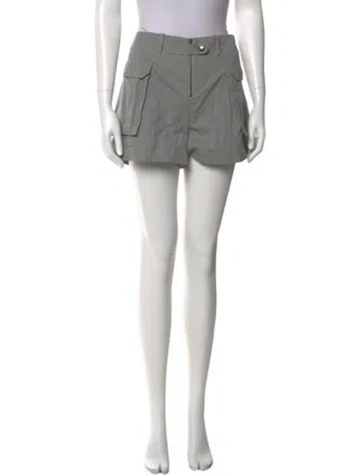 Pre-owned Suno Mini Shorts In Gray