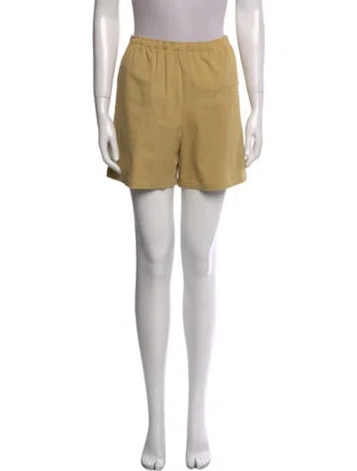 Pre-owned Suno Mini Shorts In Neutral