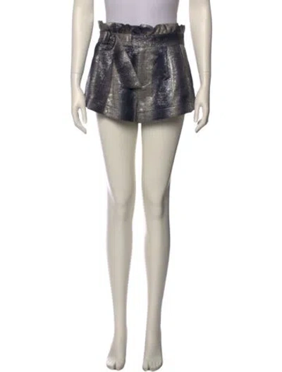 Pre-owned Suno Mini Shorts In Neutral