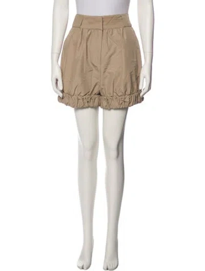 Pre-owned Suno Mini Shorts In Neutral