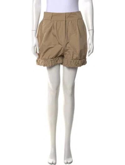 Pre-owned Suno Mini Shorts In Neutral