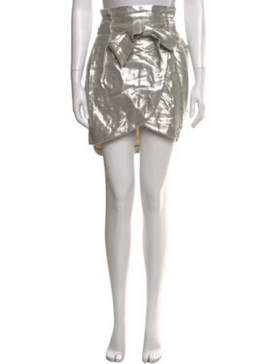 Pre-owned Suno Mini Skirt In Blue