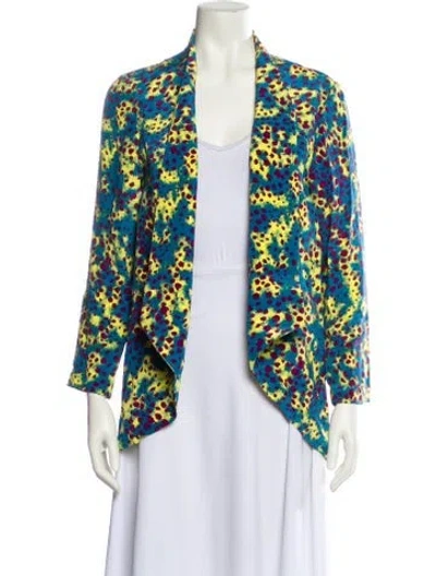 Pre-owned Suno Printed Blazer In Multi
