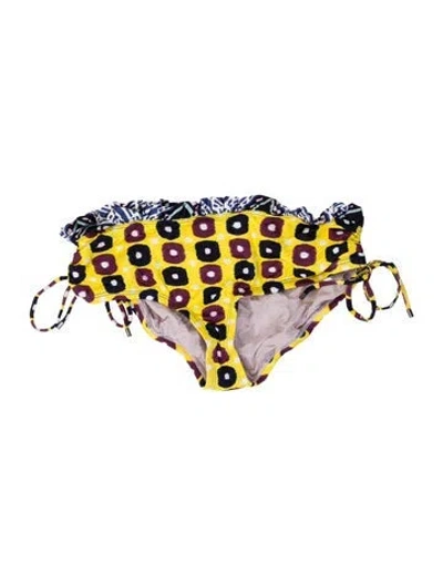 Pre-owned Suno Printed Bottoms In Multi