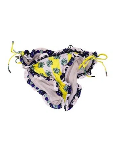 Pre-owned Suno Printed Bottoms In Multi